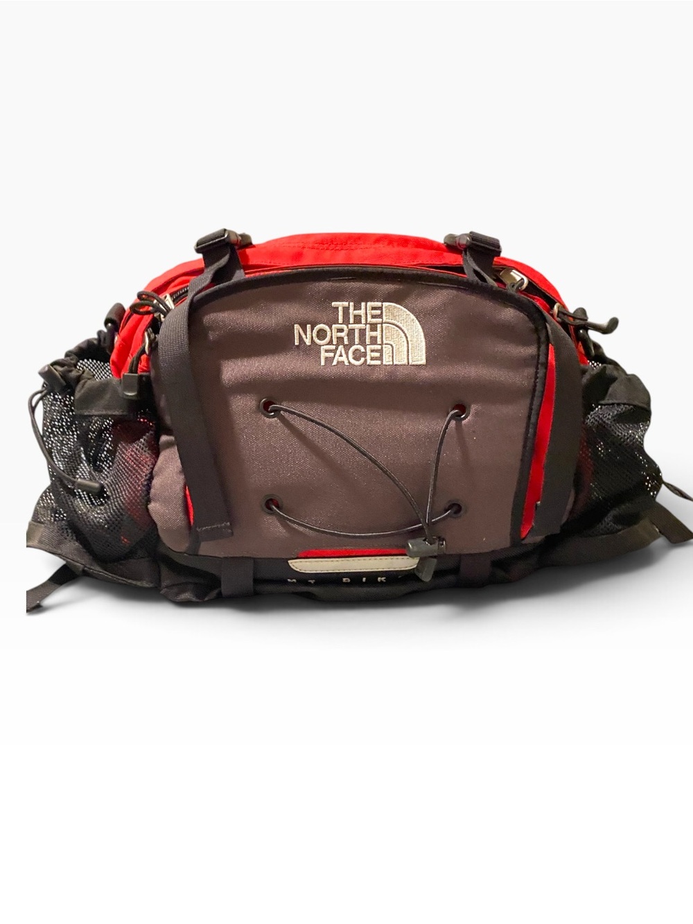 The North Face MT Biker Lumbar Red & Gray Waist Pack Gorpcore Outdoor Gear